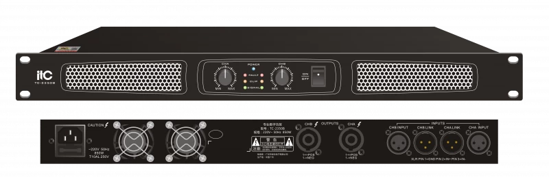ITC TC-2350B 2-канальный усилитель, 2х350W / 8 Ом ТехноИмпульс