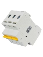 Выключатель автоматический модульный 3п C 32А 6кА ВА47-60M KARAT IEK MVA31-3-032-C ТехноИмпульс