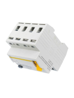 Выключатель дифференциального тока (УЗО) 4п 40А 300мА тип ACS ВД1-63S KARAT IEK MDV12-4-040-300 ТехноИмпульс