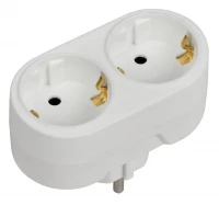Разветвитель 2-м 16А IP20 Т-01/02 кругл. IEK WTP10-16-02 ТехноИмпульс