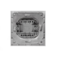 Выключатель 1-кл. СП Бриллиант 10А IP20 серебр. UNIVersal 7949612 ТехноИмпульс