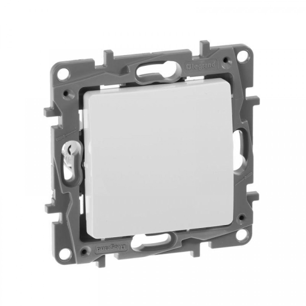 Выключатель 1-кл. СП Etika 10А IP20 250В 10AX безвинтов. зажимы механизм бел. IEK 672201 ТехноИмпульс