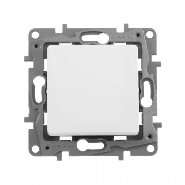 Выключатель 1-кл. СП Etika 10А IP20 250В 10AX безвинтов. зажимы механизм бел. IEK 672201 ТехноИмпульс