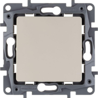 Выключатель 1-кл. СП Etika 10А IP20 250В 10AX безвинтов. зажимы механизм сл. кость IEK 672301 ТехноИмпульс