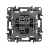 Выключатель 1-кл. СП Etika 10А IP20 250В 10AX безвинтов. зажимы механизм сл. кость IEK 672301 ТехноИмпульс