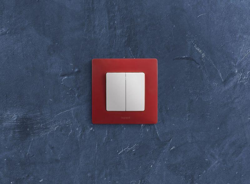 Выключатель 2-кл. СП Etika 10А IP20 250В 10AX безвинтов. зажимы механизм бел. IEK 672202 ТехноИмпульс