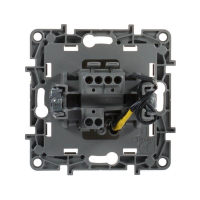 Выключатель 1-кл. СП Etika 10А IP20 250В 10AX с подсветкой/индикацией безвинтов. зажимы механизм сл. кость IEK 672303 ТехноИмпульс