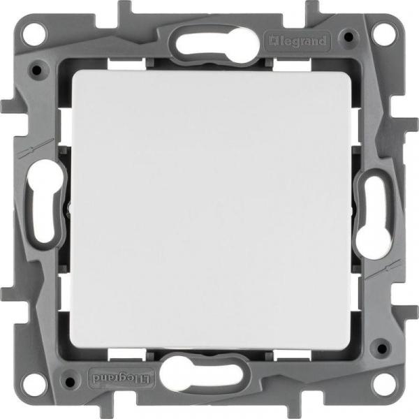 Переключатель 1-кл. СП Etika 10А IP20 250В 10AX безвинтов. зажимы механизм бел. IEK 672205 ТехноИмпульс