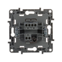 Переключатель 1-кл. СП Etika 10А IP20 250В 10AX безвинтов. зажимы механизм бел. IEK 672205 ТехноИмпульс