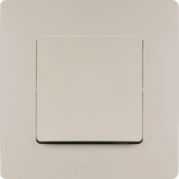 Переключатель 1-кл. СП Etika 10А IP20 250В 10AX безвинтов. зажимы механизм сл. кость IEK 672305 ТехноИмпульс