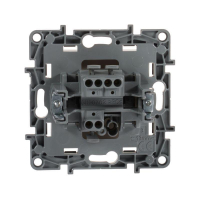 Переключатель 1-кл. СП Etika 10А IP20 250В 10AX безвинтов. зажимы механизм сл. кость IEK 672305 ТехноИмпульс