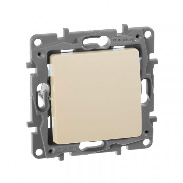 Переключатель 1-кл. СП Etika 10А IP20 250В 10AX безвинтов. зажимы механизм сл. кость IEK 672305 ТехноИмпульс