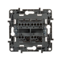 Переключатель 2-кл. СП Etika Plus 10А IP20 250В 10AX безвинтов. зажимы механизм бел. IEK 672212 ТехноИмпульс