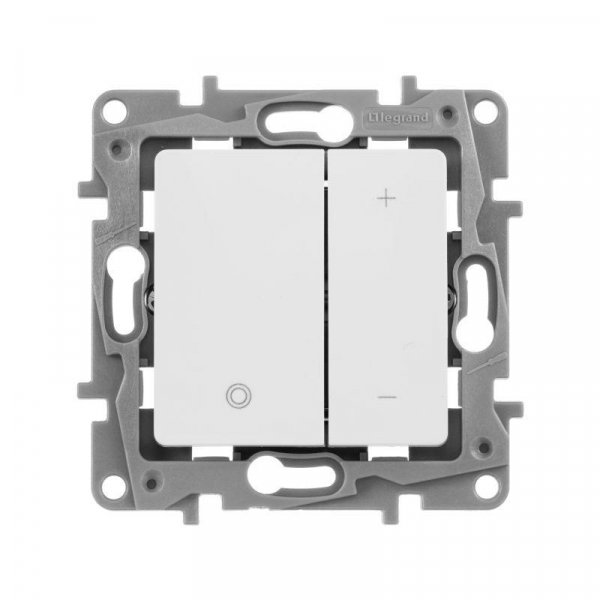 Механизм светорегулятора нажимного СП Etika 400Вт бел. Leg 672218 ТехноИмпульс