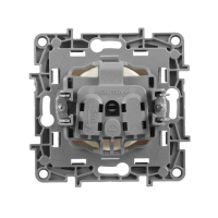 Розетка 1-м СП Etika 16А IP20 250В 2P без заземл. немецк. стандарт винтов. клеммы механизм сл. кость IEK 672320 ТехноИмпульс