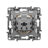 Розетка 1-м СП Etika 16А IP20 250В 2P+E с заземл. немецк. стандарт винтов. клеммы механизм сл. кость IEK 672321 ТехноИмпульс