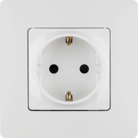 Розетка 1-м СП Etika 16А IP31 250В 2P+E с заземл. защ. шторки немецк. стандарт винтов. клеммы механизм бел. IEK 672222 ТехноИмпульс