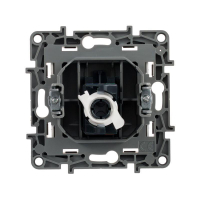 Розетка компьютерная 1-м СП Etika RJ45 кат.5E UTP механизм бел. IEK 672241 ТехноИмпульс