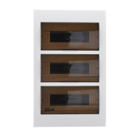 Корпус встраиваемый ЩРВ-П-36 50х36х10 36мод. IP41 пластик. DEKraft 31007DEK ТехноИмпульс