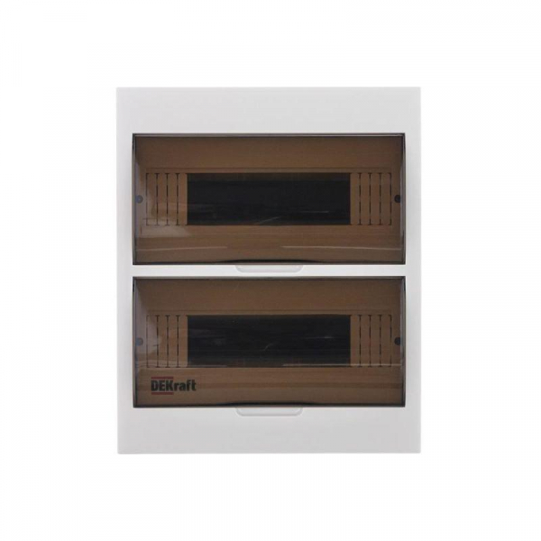 Корпус навесной ЩРН-П-24 24мод. IP41 пластик. DEKraft 31013DEK ТехноИмпульс