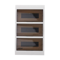 Корпус навесной ЩРН-П-36 36мод. IP41 пластик. DEKraft 31014DEK ТехноИмпульс