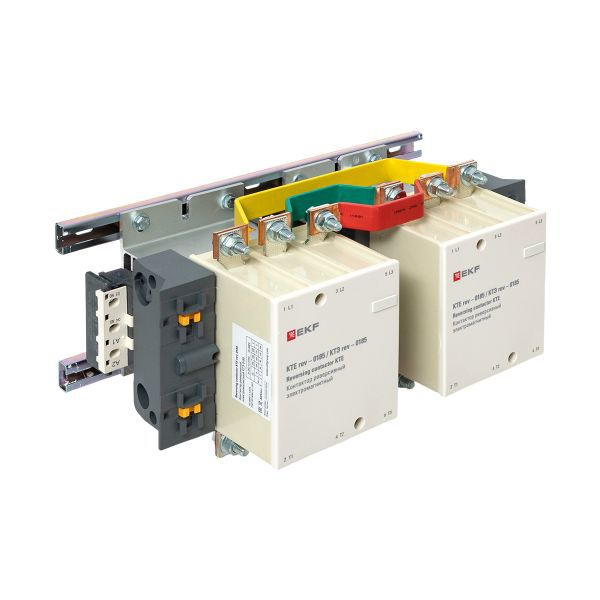 Контактор реверсивный КТЭ 185А кат. 230В AC 2НО EKF ctr-b-r-185 ТехноИмпульс