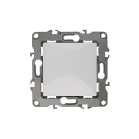 Выключатель 1-кл. СП Эра12 12-1101-01 10А IP20 250В 10AX механизм бел. Эра Б0014621 ТехноИмпульс