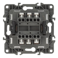 Выключатель 2-кл. СП Эра12 12-1104-01 10А IP20 250В 10AX механизм бел. Эра Б0014645 ТехноИмпульс