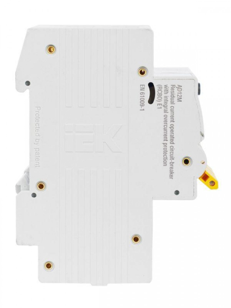 Выключатель автоматический дифференциального тока 2п C 25А 30мА тип A 4.5кА АД-12М KARAT IEK MAD12-2-025-C-030 ТехноИмпульс