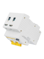 Выключатель автоматический дифференциального тока 2п C 25А 30мА тип A 4.5кА АД-12М KARAT IEK MAD12-2-025-C-030 ТехноИмпульс