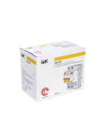 Выключатель автоматический дифференциального тока 2п C 25А 30мА тип A 4.5кА АД-12М KARAT IEK MAD12-2-025-C-030 ТехноИмпульс