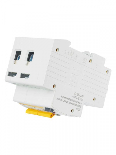 Выключатель автоматический дифференциального тока 2п C 32А 30мА тип A 4.5кА АД-12М KARAT IEK MAD12-2-032-C-030 ТехноИмпульс