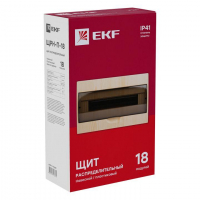 Щит ЩРН-П-18 IP41 светлое дерево PROxima EKF pb40-n-18-light ТехноИмпульс