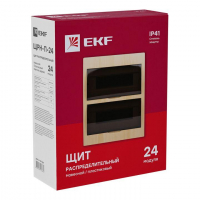 Щит ЩРН-П-24 IP41 светлое дерево PROxima EKF pb40-n-24-light ТехноИмпульс