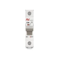 Выключатель автоматический модульный 1п C 20А 6кА AV-6 AVERES EKF mcb6-1-20C-av ТехноИмпульс