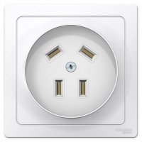 Розетка 1-м СП Blanca 32А IP20 400В 3п+N бел. SE BLNSR003241 ТехноИмпульс
