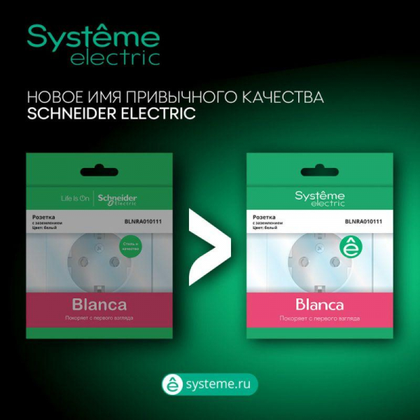 Розетка 1-м СП Blanca 16А IP20 250В с заземл. защ. шторки алюм. SE BLNRS001113 ТехноИмпульс