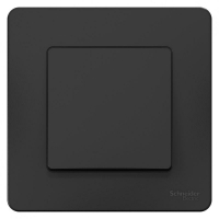 Переключатель проходной 1-кл. СП Blanca 10А IP20 (сх. 6) 250В антрацит SE BLNVS010606 ТехноИмпульс
