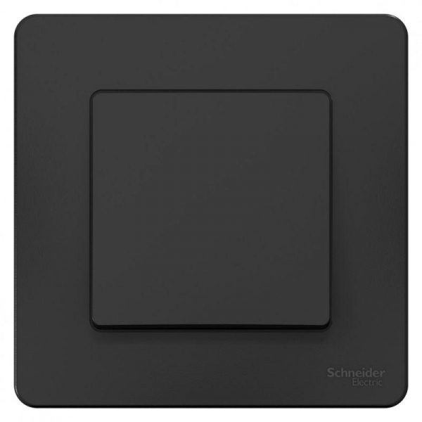 Переключатель проходной 1-кл. СП Blanca 10А IP20 (сх. 6) 250В антрацит SE BLNVS010606 ТехноИмпульс