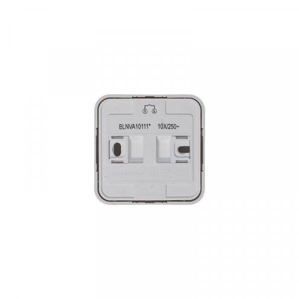 Выключатель 1-кл. ОП Blanca 10А IP20 (сх. 1) 250В с изолир. пластиной бел. SE BLNVA101011 ТехноИмпульс