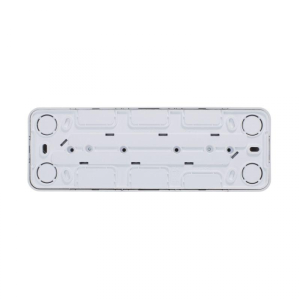 Розетка 4-м ОП Blanca 16А IP20 250В без заземл. без защ. шторок с изолир. пластиной бел. SE BLNRA000411 ТехноИмпульс