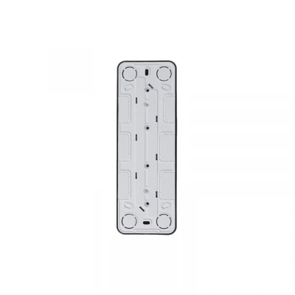 Розетка 4-м ОП Blanca 16А IP20 250В без заземл. без защ. шторок с изолир. пластиной антрацит SE BLNRA000416 ТехноИмпульс