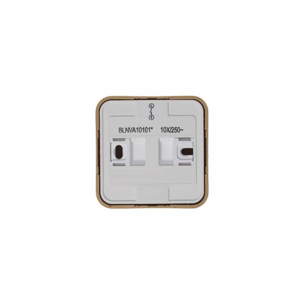 Выключатель 1-кл. ОП Blanca 10А IP20 (сх. 1) 250В с изолир. пластиной ясень SE BLNVA101015 ТехноИмпульс