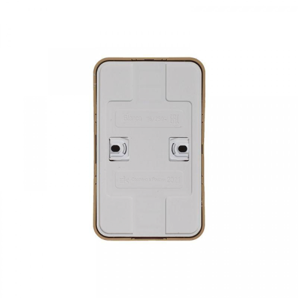 Розетка 2-м ОП Blanca 16А IP20 250В с заземл. защ. шторки с изолир. пластиной ясень SE BLNRA011215 ТехноИмпульс