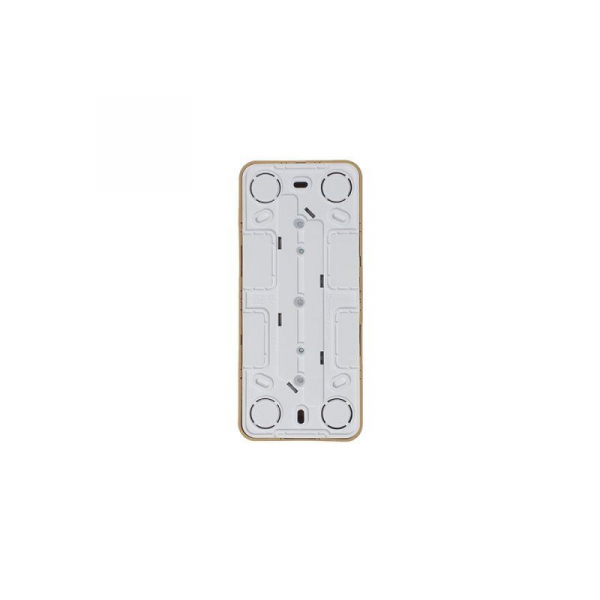 Розетка 3-м ОП Blanca 16А IP20 250В с заземл. защ. шторки с изолир. пластиной ясень SE BLNRA011315 ТехноИмпульс