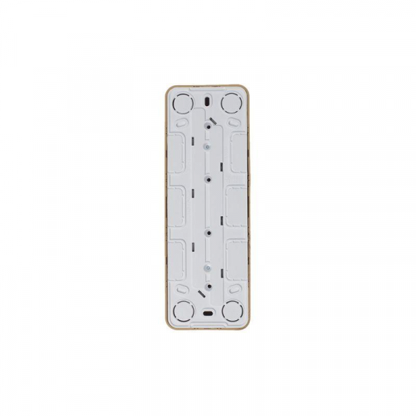 Розетка 4-м ОП Blanca 16А IP20 250В без заземл. без защ. шторок с изолир. пластиной ясень SE BLNRA000415 ТехноИмпульс