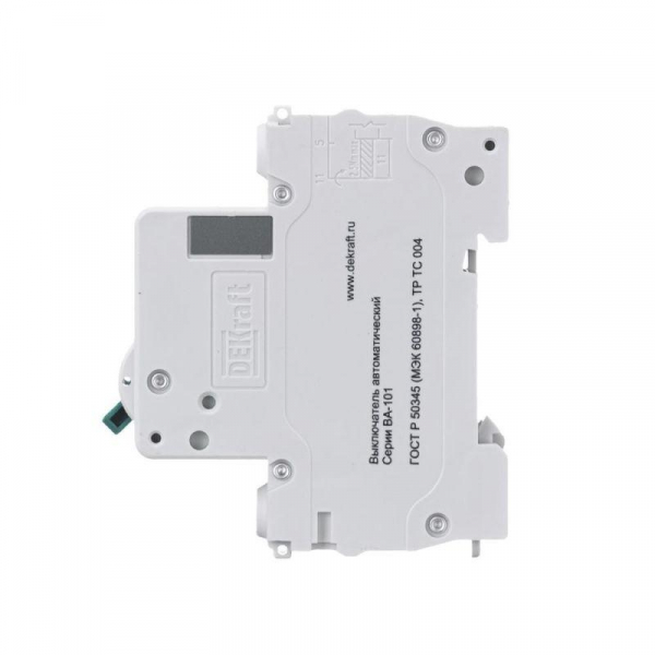 Выключатель автоматический модульный 1п C 20А 4.5кА ВА-101 DEKraft 11055DEK ТехноИмпульс