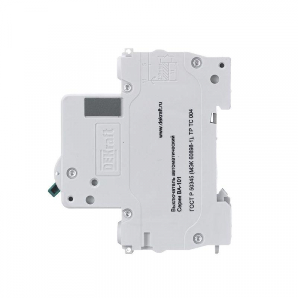 Выключатель автоматический модульный 1п C 50А 4.5кА ВА-101 DEKraft 11059DEK ТехноИмпульс