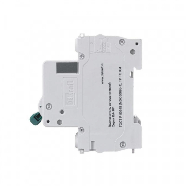 Выключатель автоматический модульный 2п C 10А 4.5кА ВА-101 DEKraft 11065DEK ТехноИмпульс
