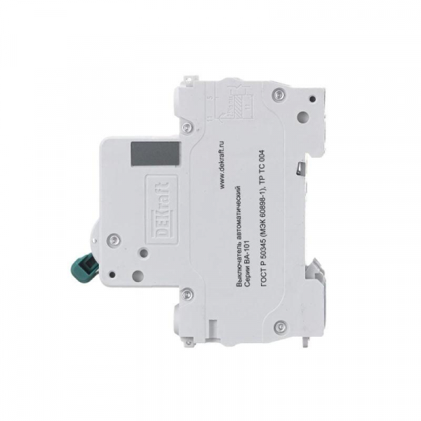Выключатель автоматический модульный 2п C 20А 4.5кА ВА-101 DEKraft 11067DEK ТехноИмпульс